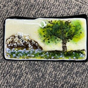 Locally Made glass landscape wall art